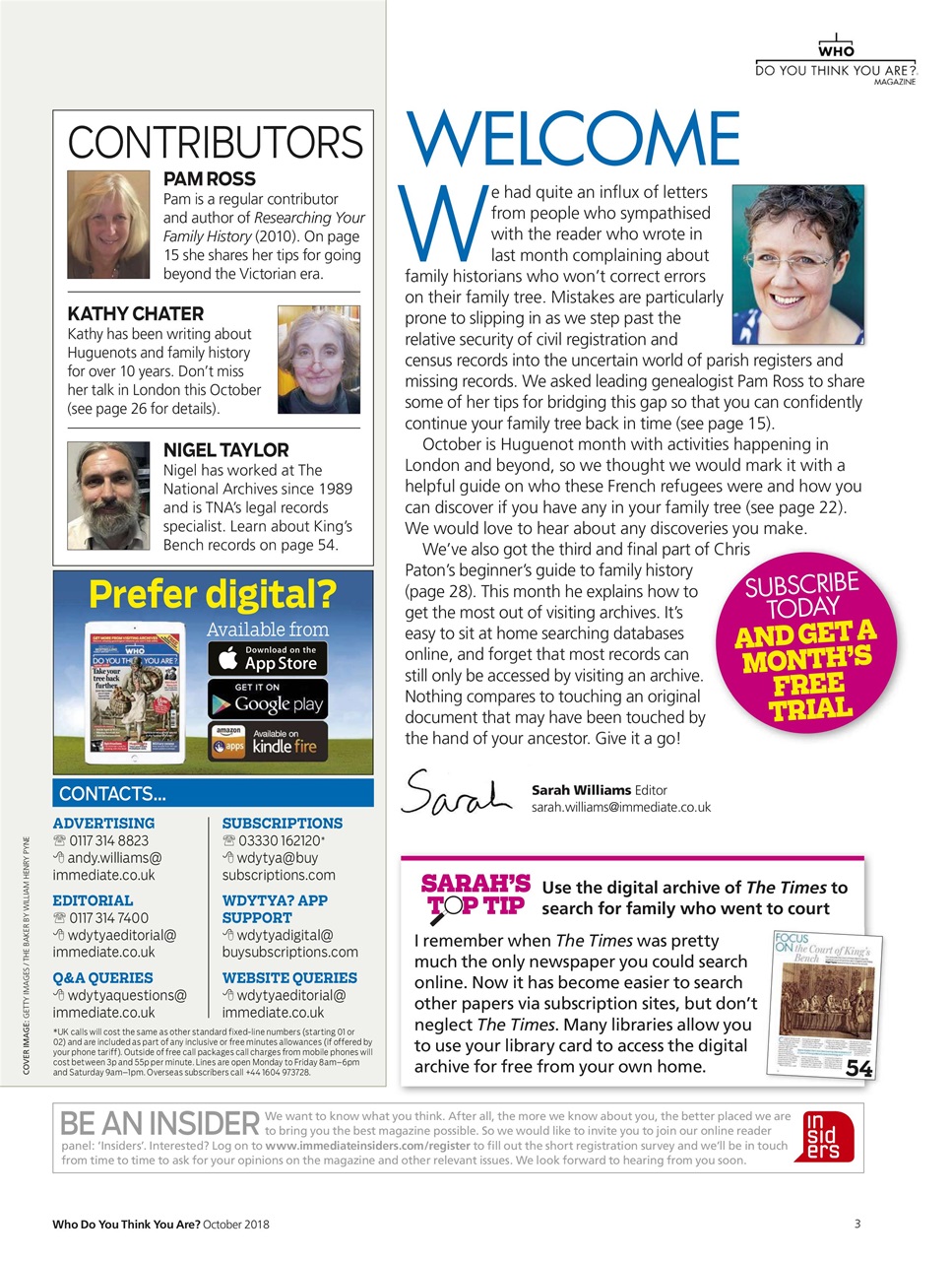 Who Do You Think You Are? Preview Pages