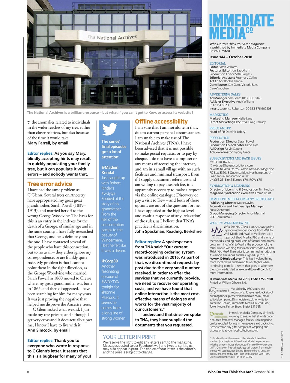 Who Do You Think You Are? Preview Pages