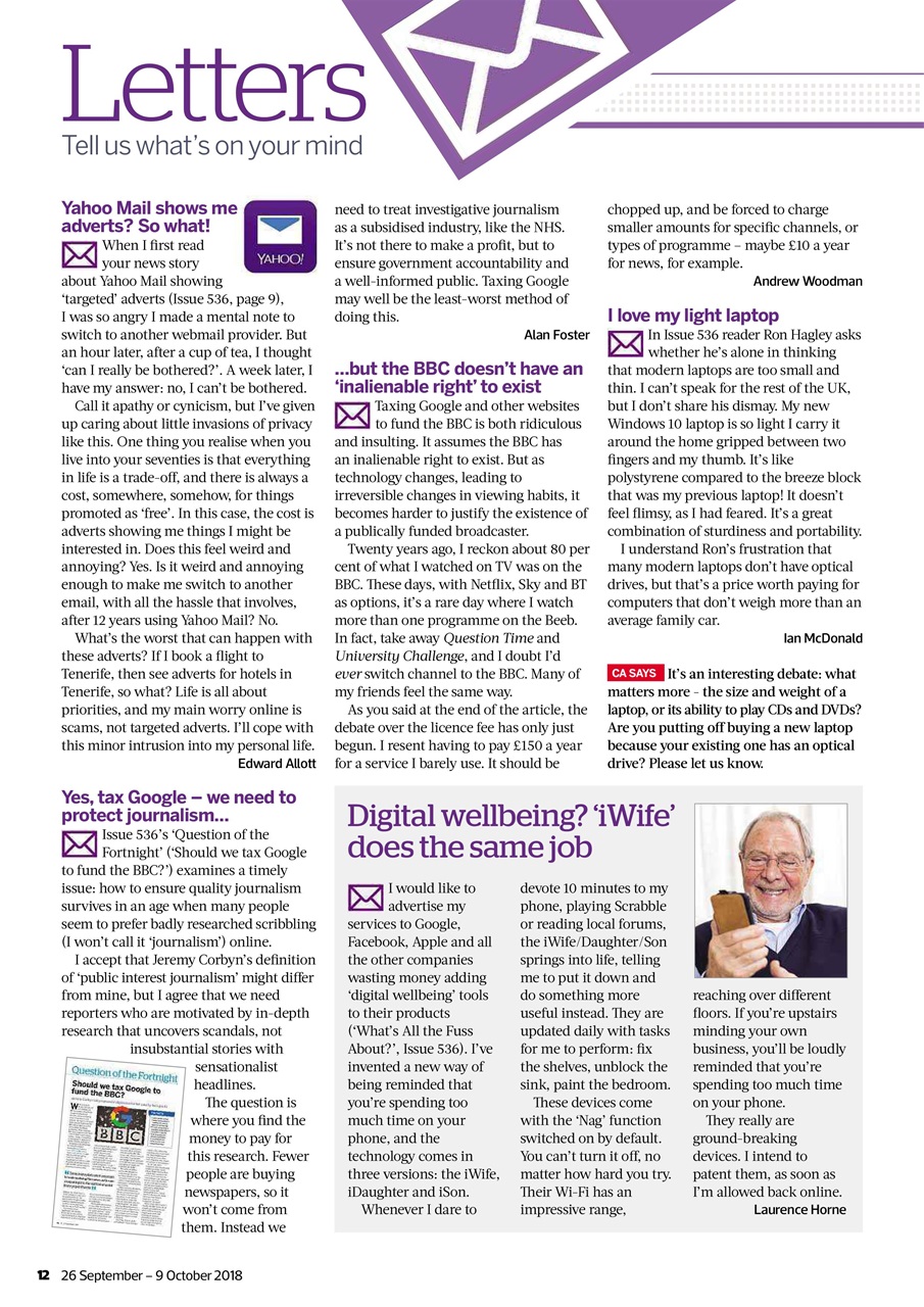 Computer Active Preview Pages