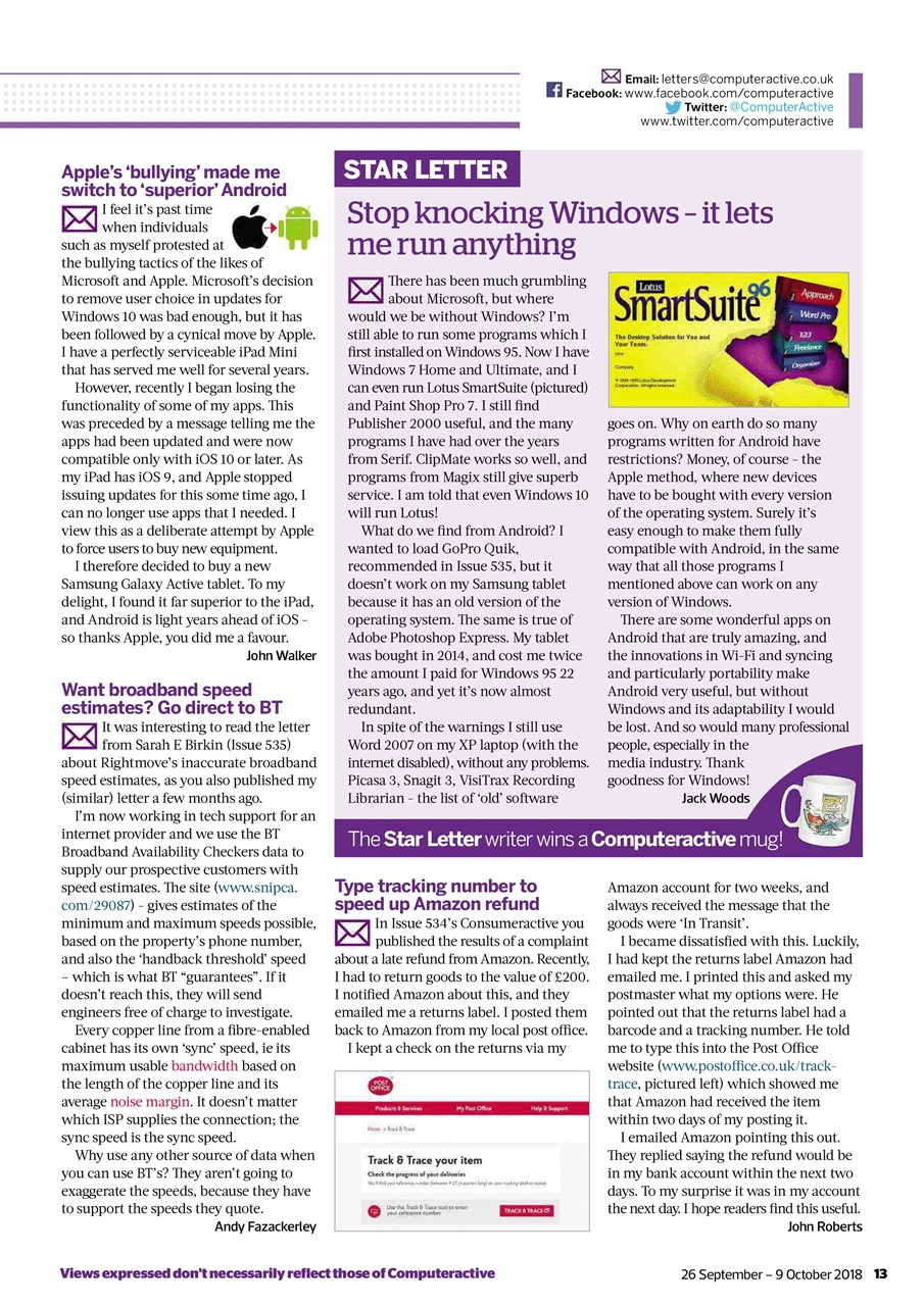 Computer Active Preview Pages