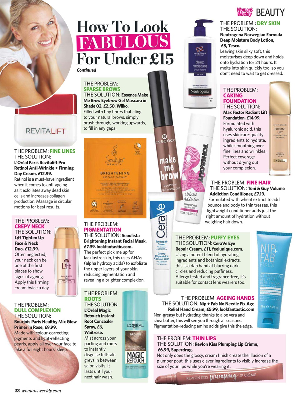 Woman's Weekly Preview Pages