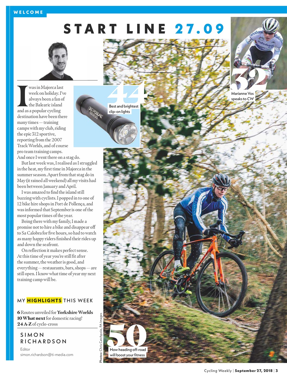Cycling Weekly Preview Pages