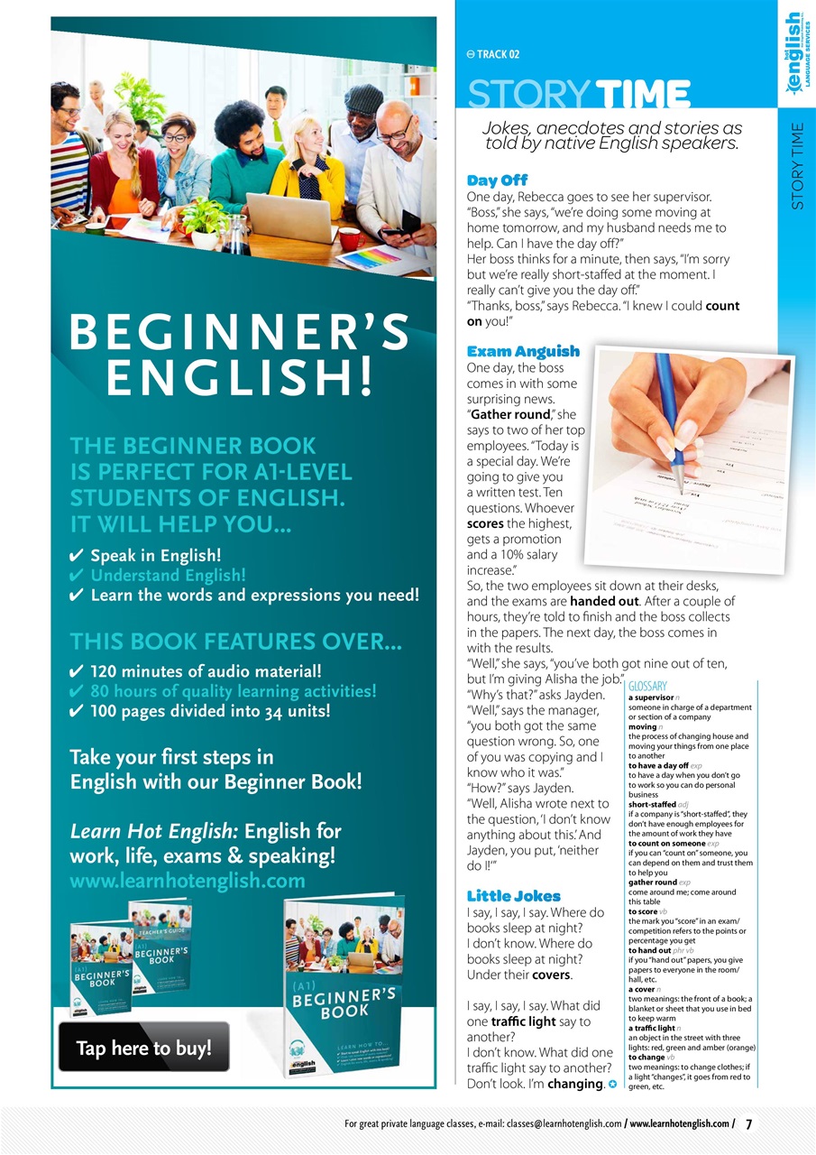 Learn Hot English Preview Pages