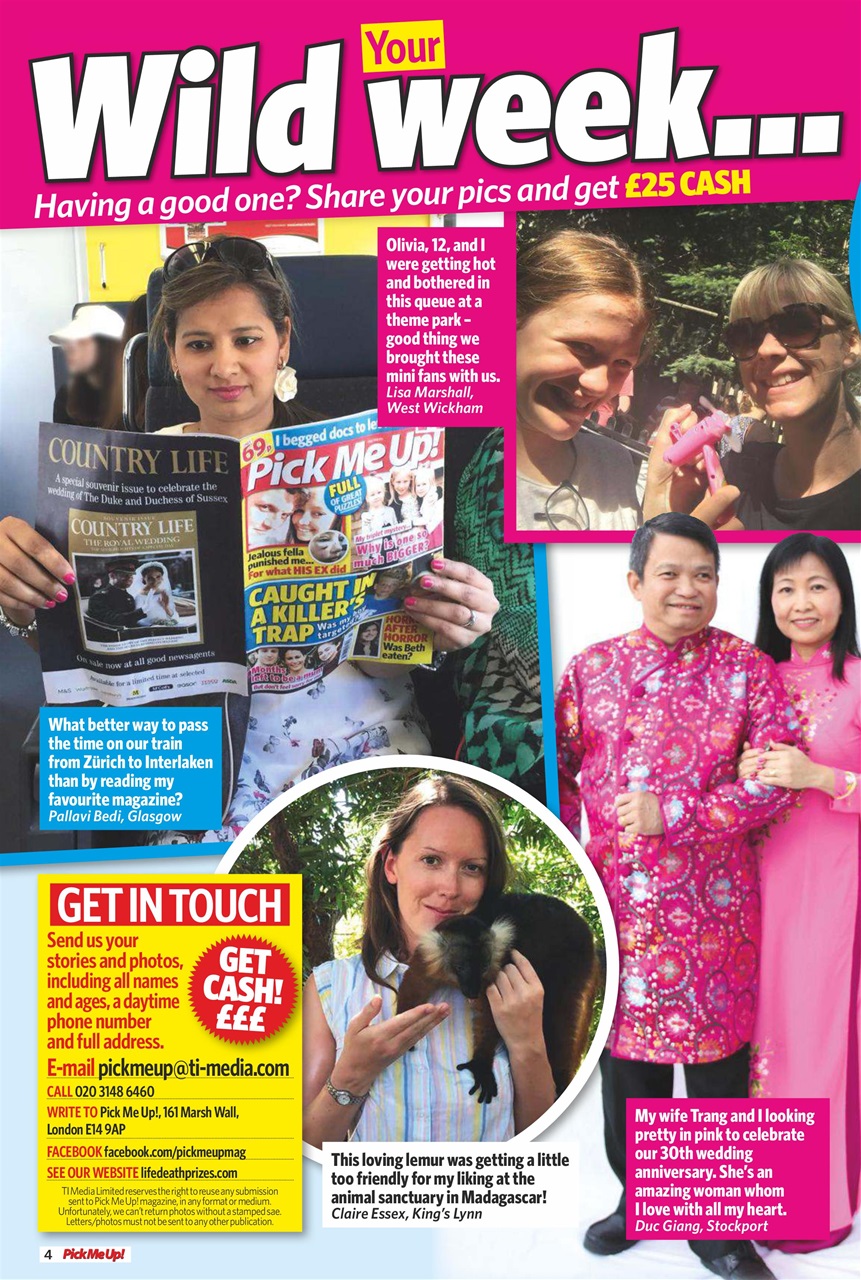 Pick Me Up Preview Pages