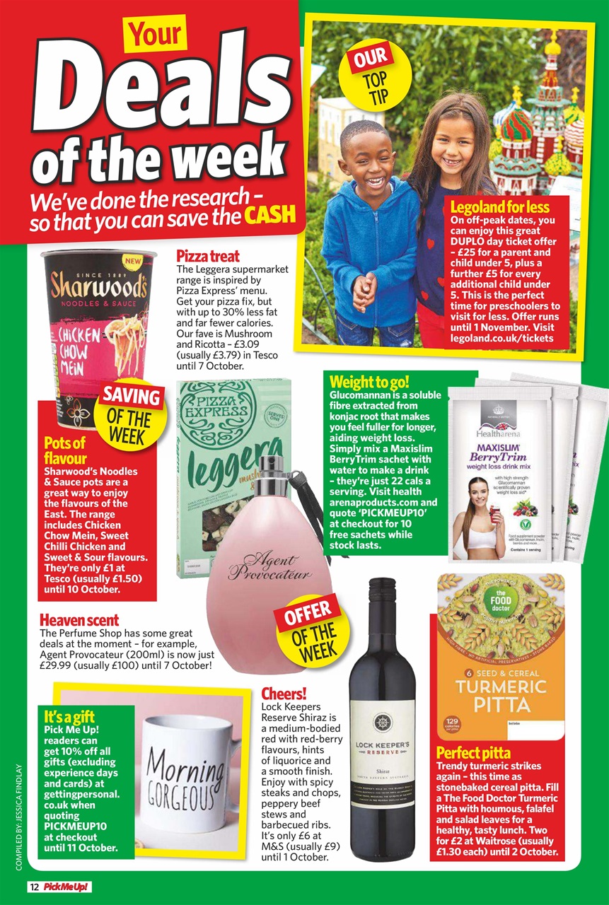 Pick Me Up Preview Pages