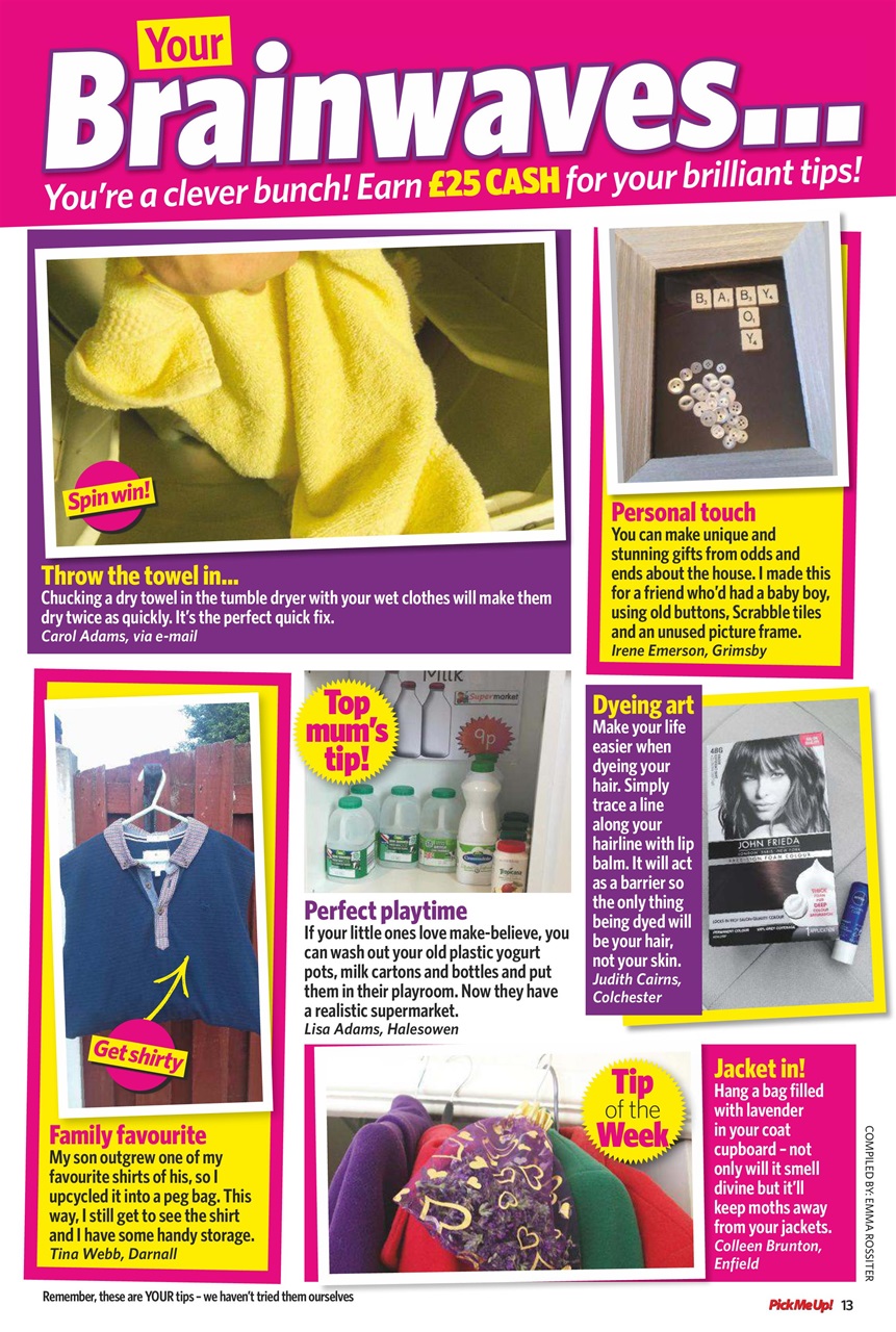 Pick Me Up Preview Pages