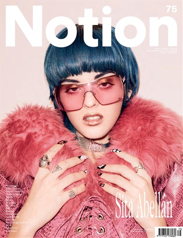 Notion Magazine issue 75 - Sita Abellán - Spring '17