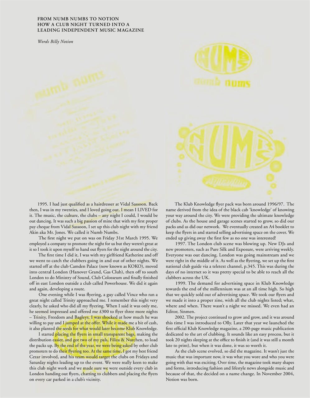 Notion Magazine Preview Pages