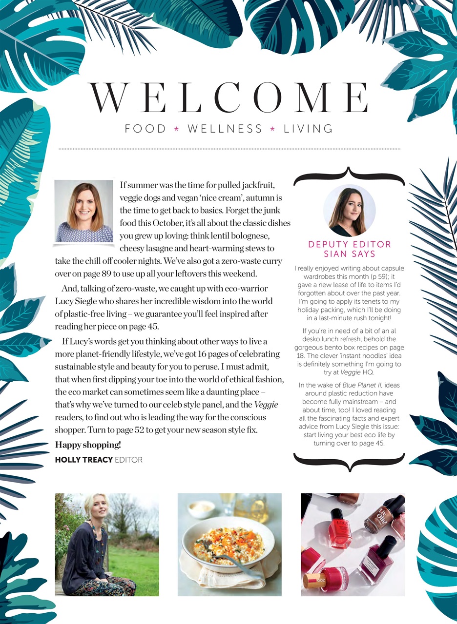 Veggie Magazine Preview Pages