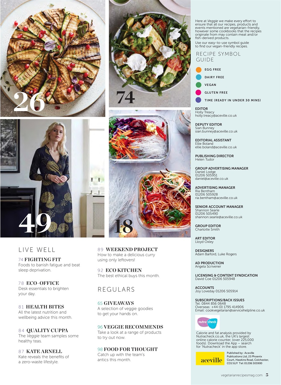 Veggie Magazine Preview Pages