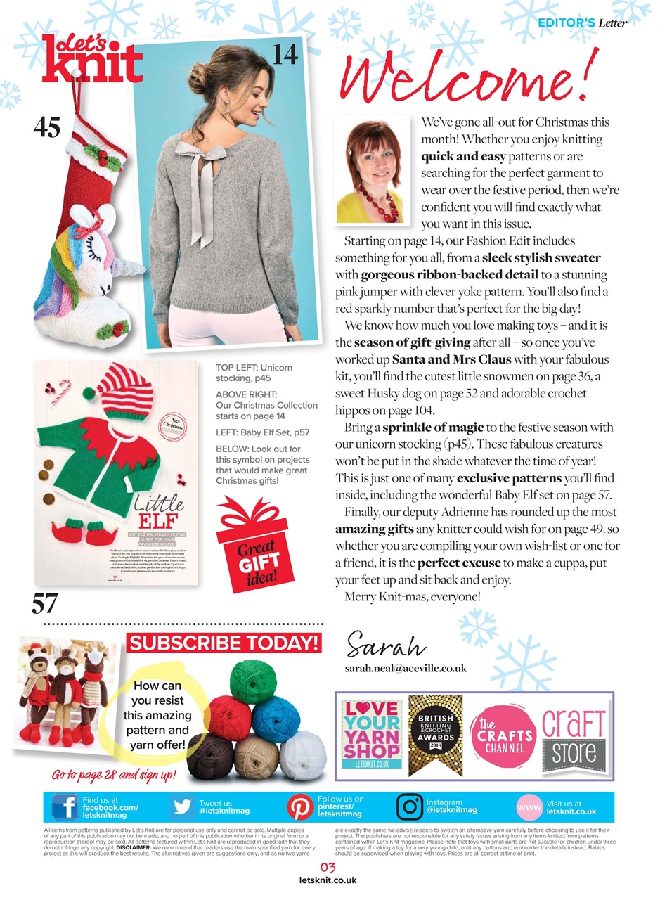 Let's Knit Preview Pages