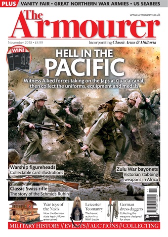 The Armourer issue November 2018 – HELL IN THE PACIFIC