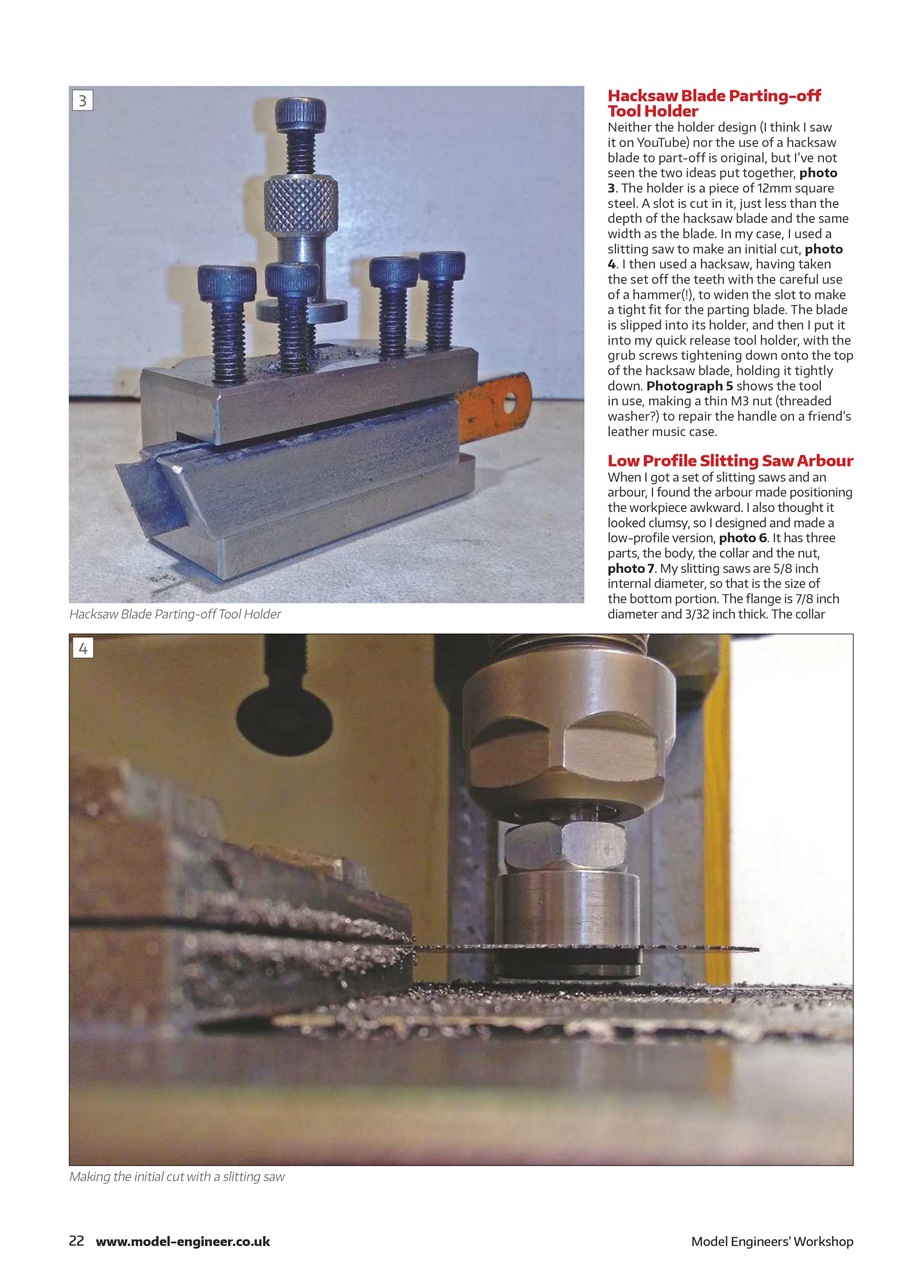 Model Engineer & Workshop Magazine Preview Pages