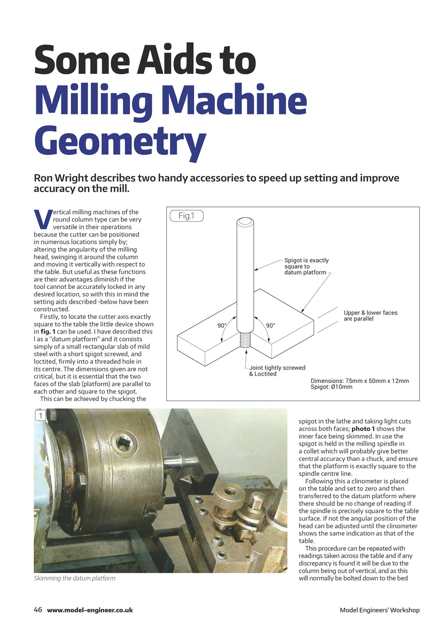 Model Engineer & Workshop Magazine Preview Pages