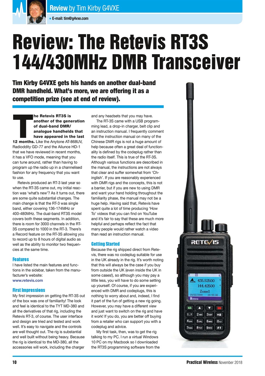 Practical Wireless Preview Pages