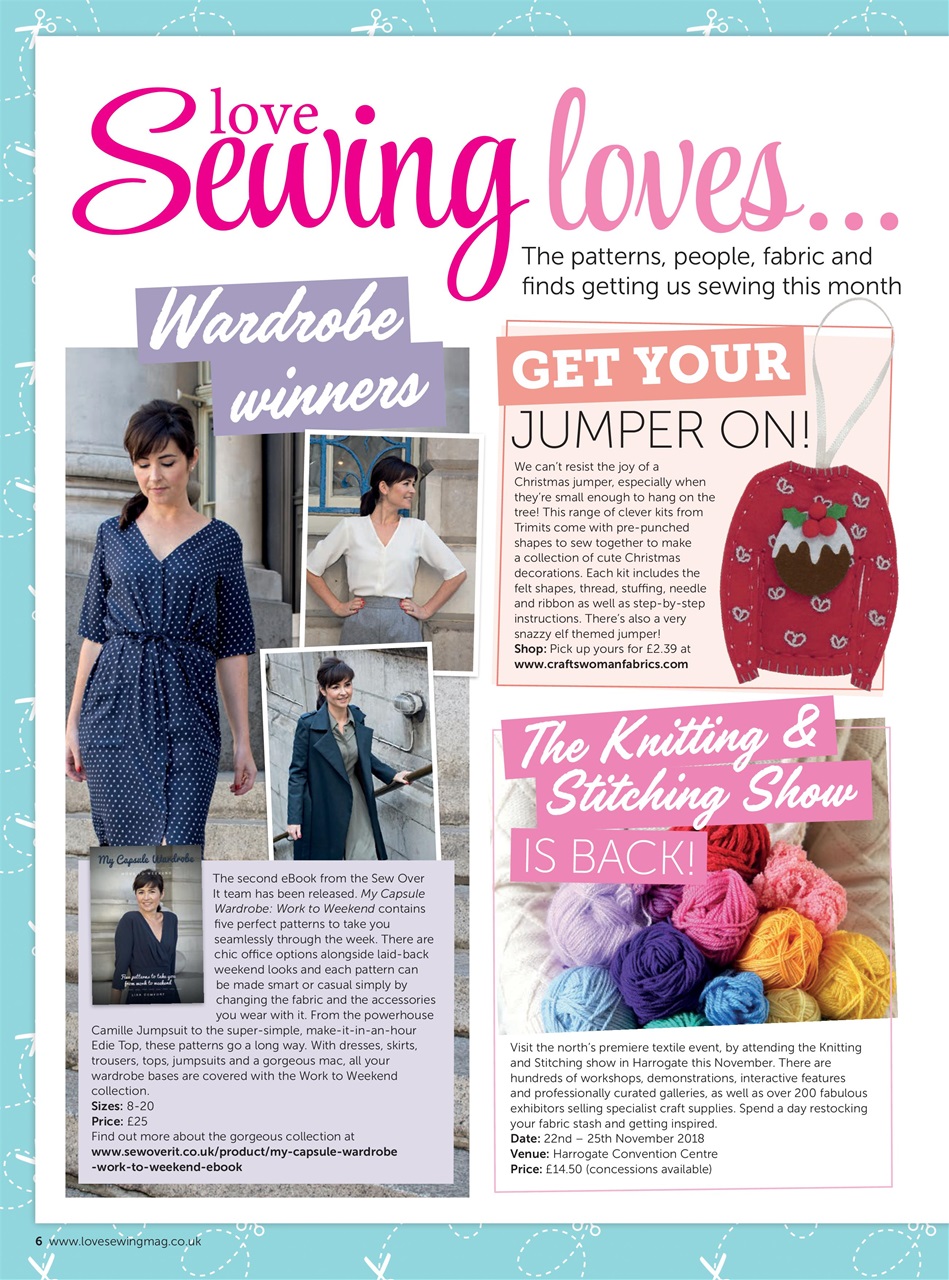 Love Sewing Preview Pages