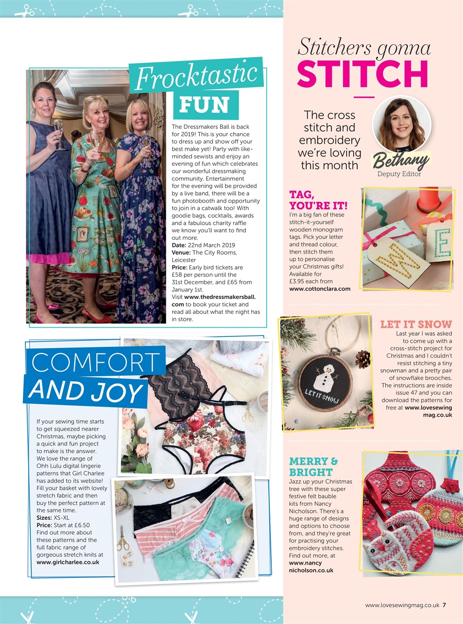 Love Sewing Preview Pages