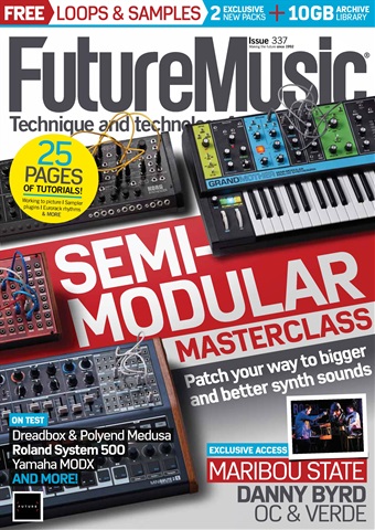 Future Music issue November 2018