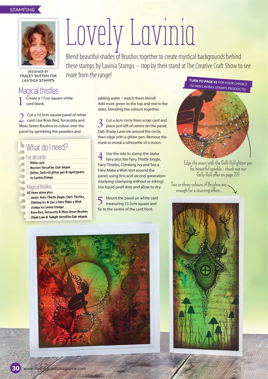 Making Cards & Papercraft Preview Pages