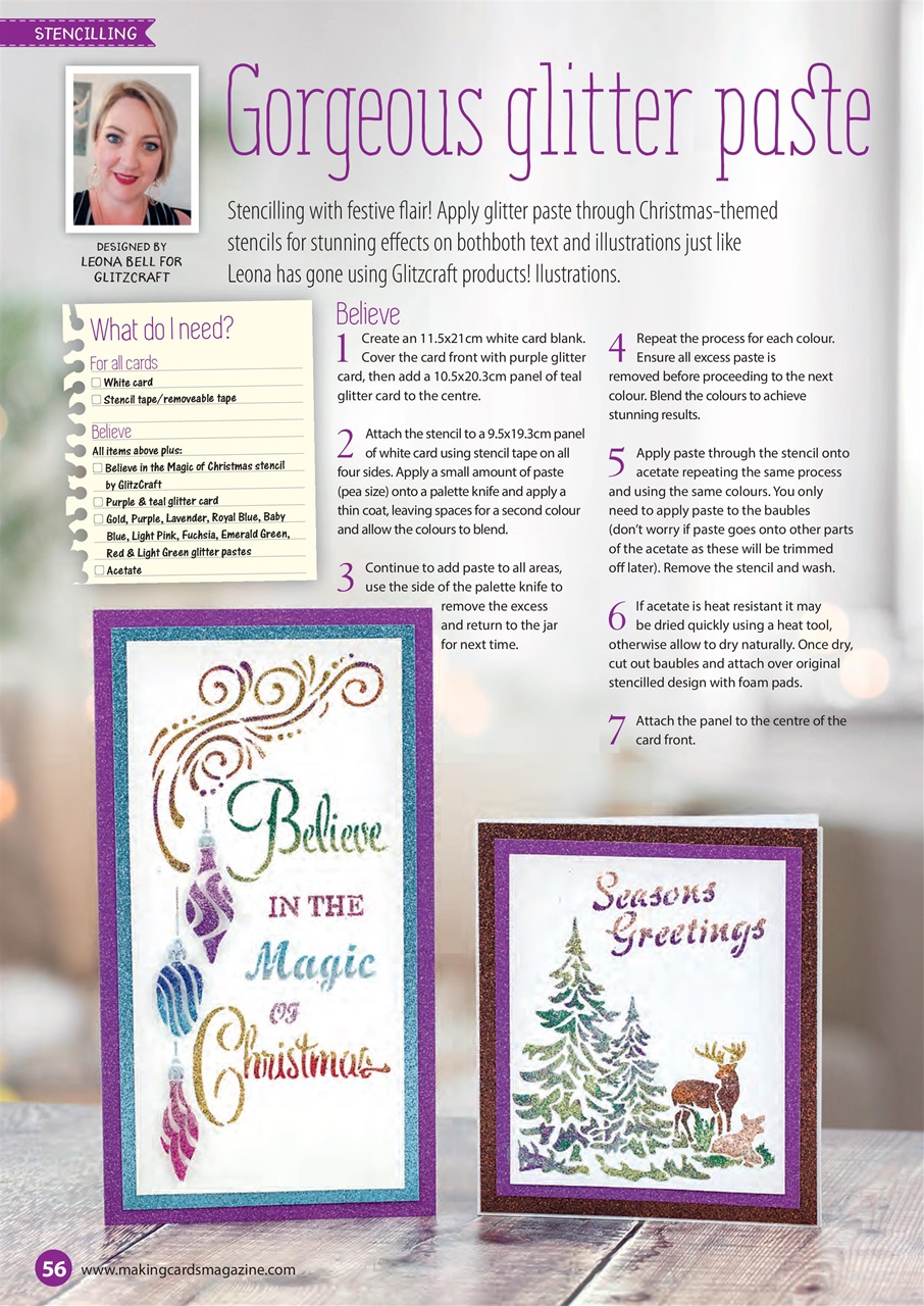 Making Cards & Papercraft Preview Pages