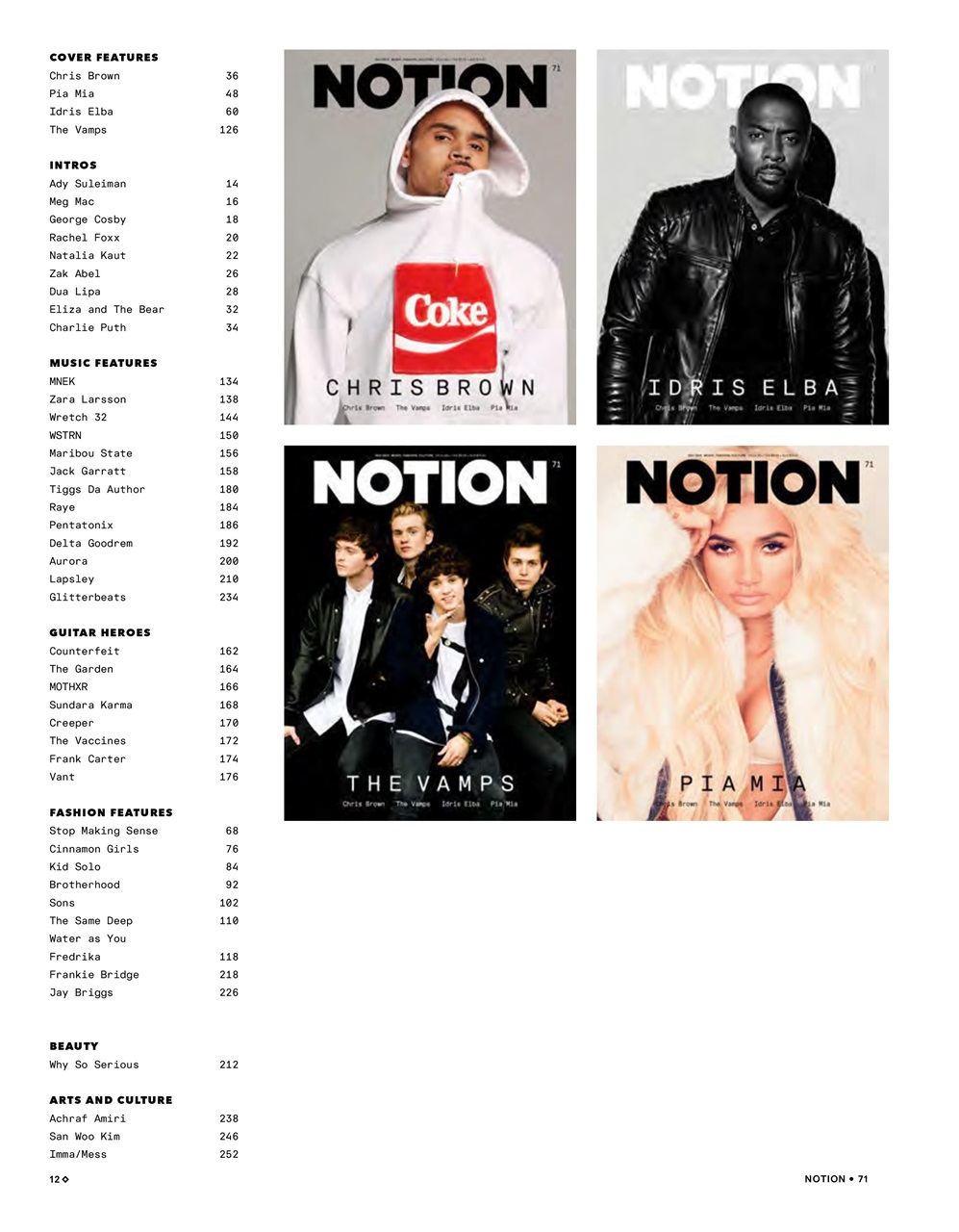 Notion Magazine Preview Pages