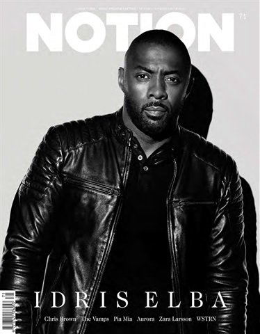 Notion Magazine issue 71 - Idris Elba - Winter '15