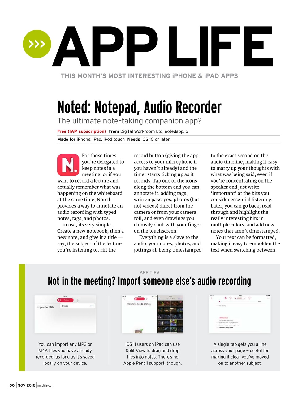 Mac|Life Preview Pages