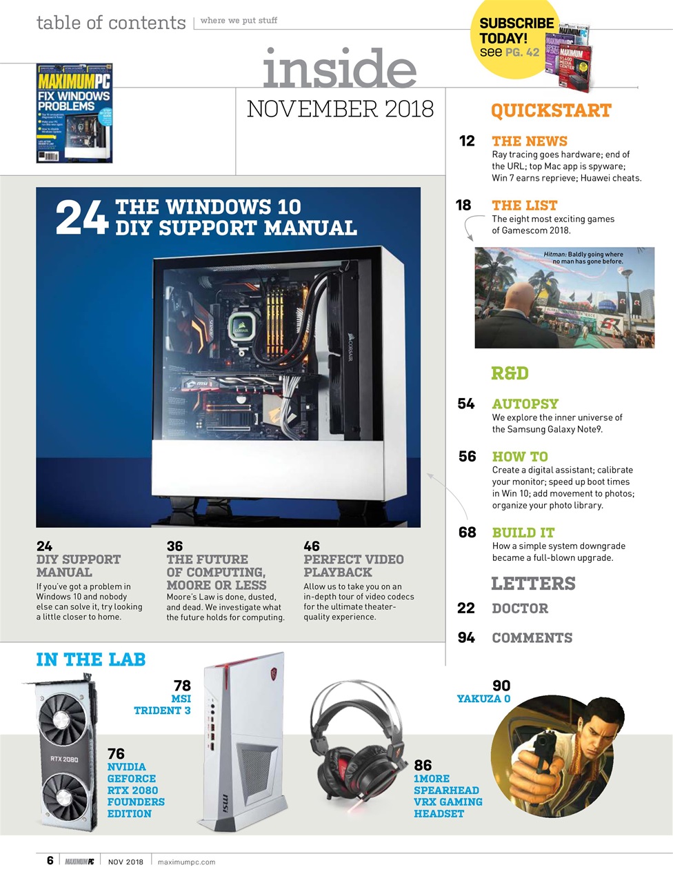 Maximum PC Preview Pages