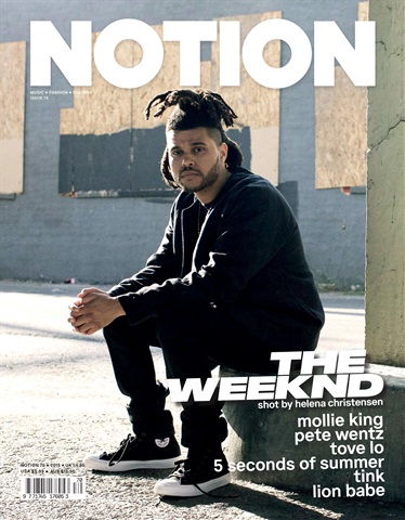 Notion Magazine issue 70 - The Weeknd - Summer '15