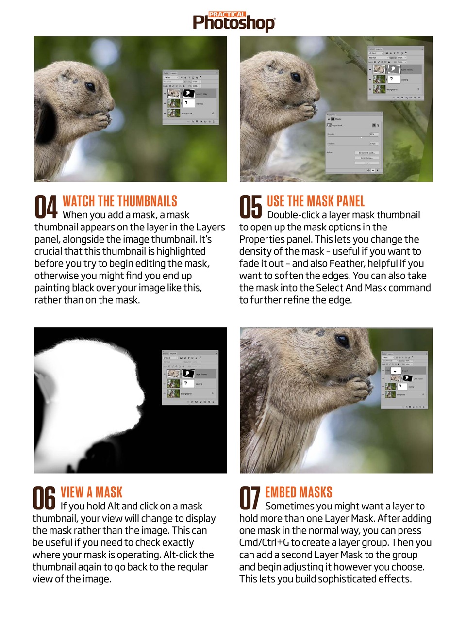 Practical Photoshop Preview Pages