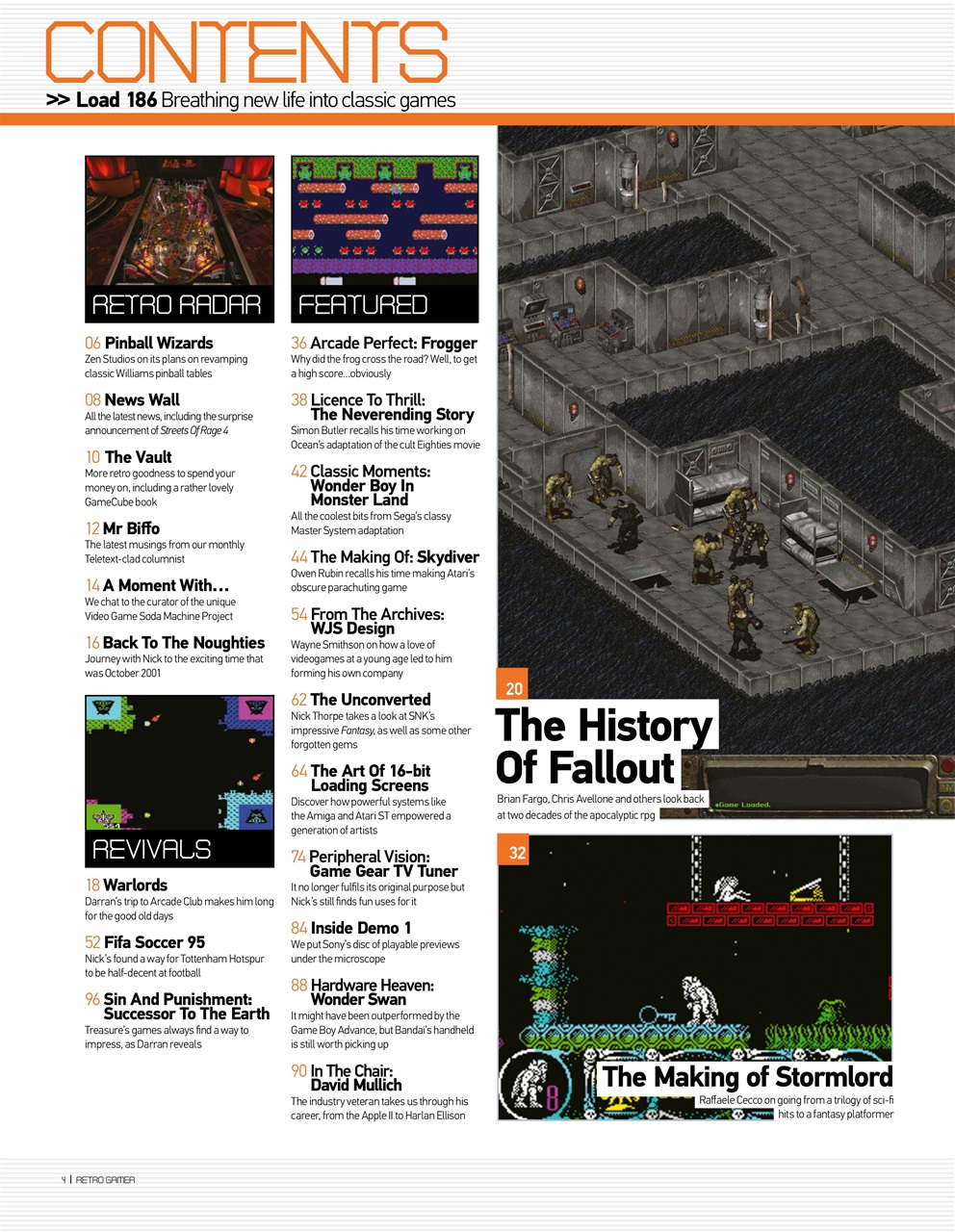 Retro Gamer Preview Pages