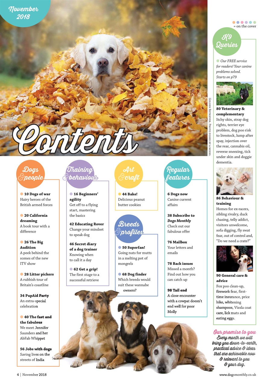 Dogs Monthly Preview Pages