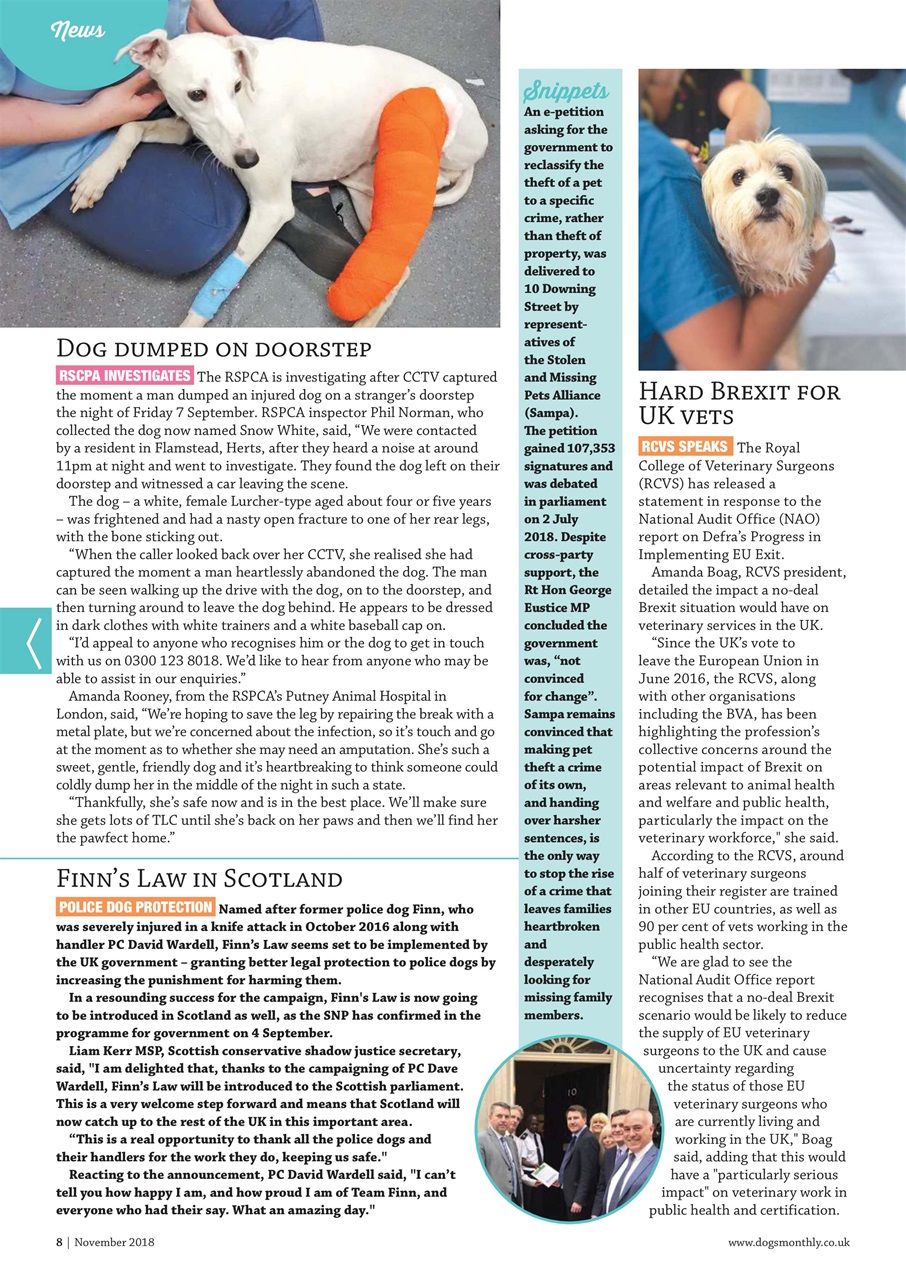 Dogs Monthly Preview Pages