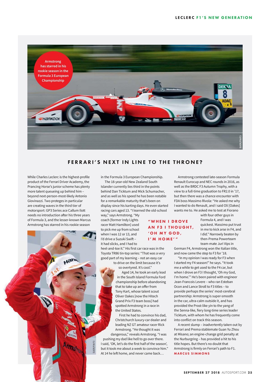 Autosport Preview Pages