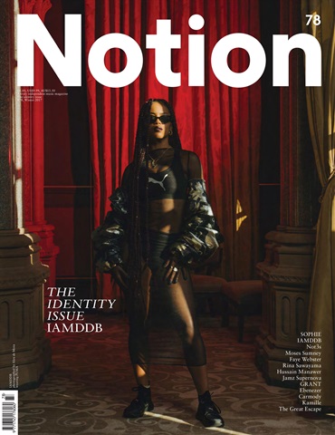 Notion Magazine issue 78 - IAMDDB - Winter '17