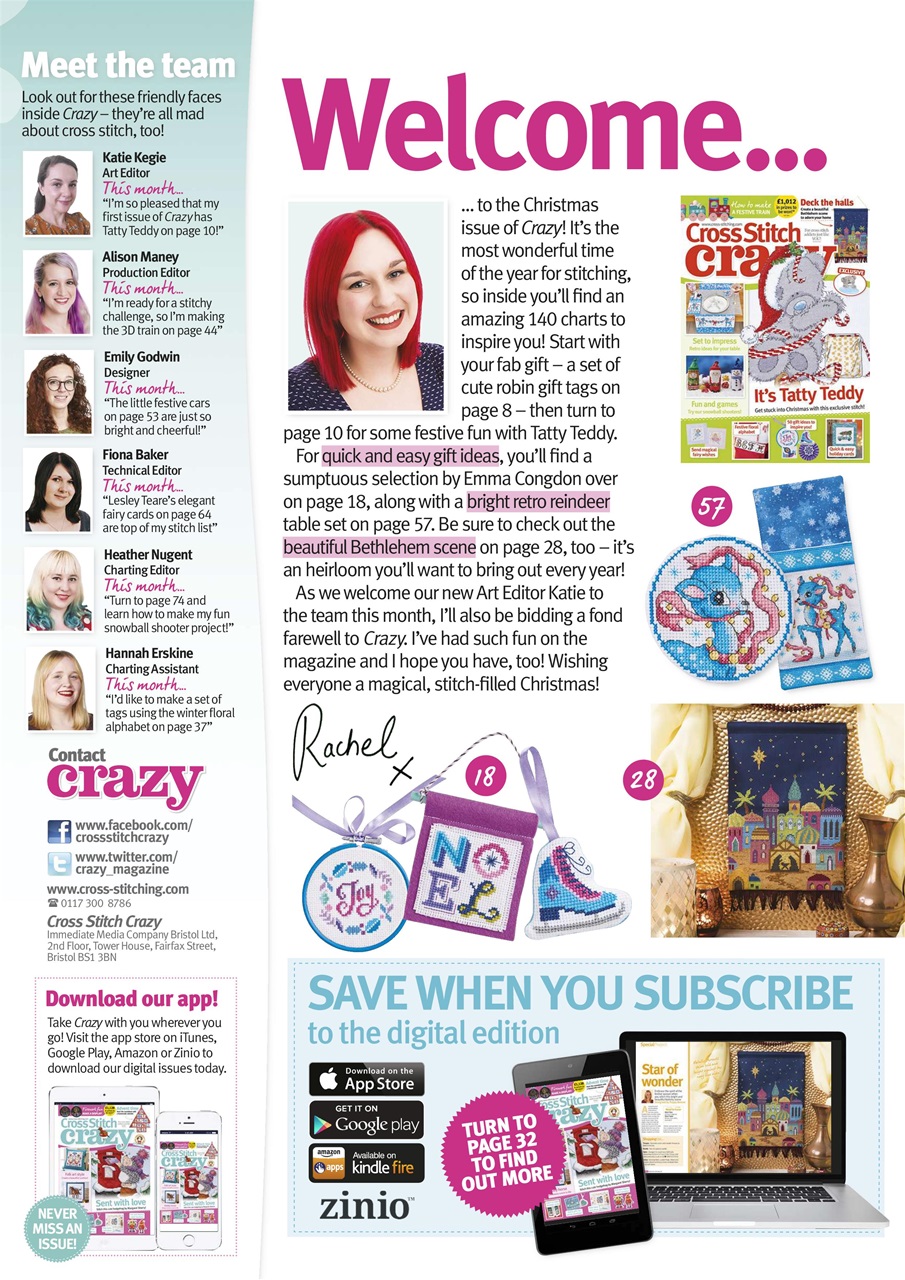 Cross Stitch Crazy Preview Pages