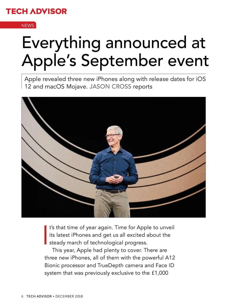 Tech Advisor Preview Pages