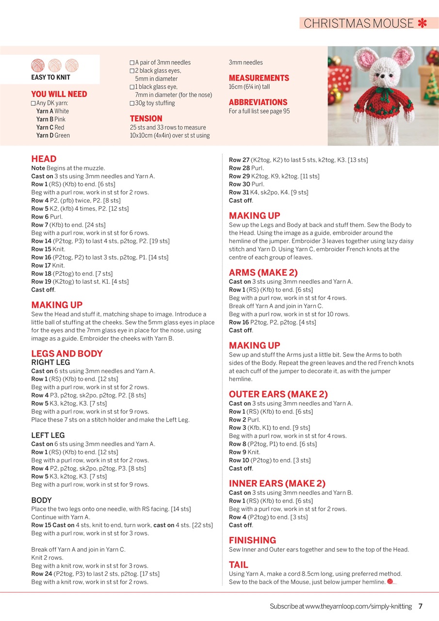 Simply Knitting Preview Pages