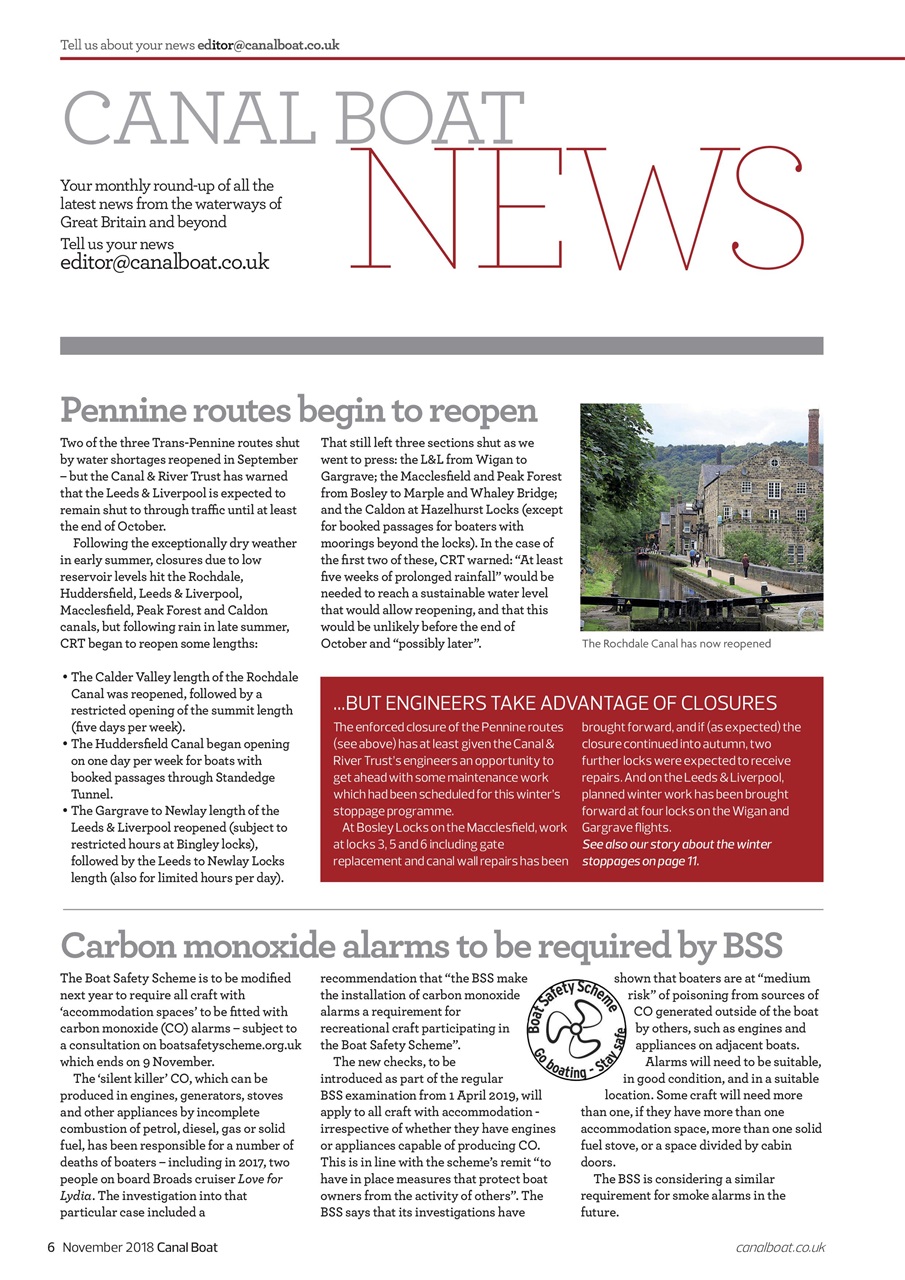 Canal Boat Preview Pages