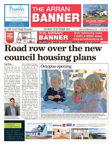 Arran Banner issue 29 September 2018