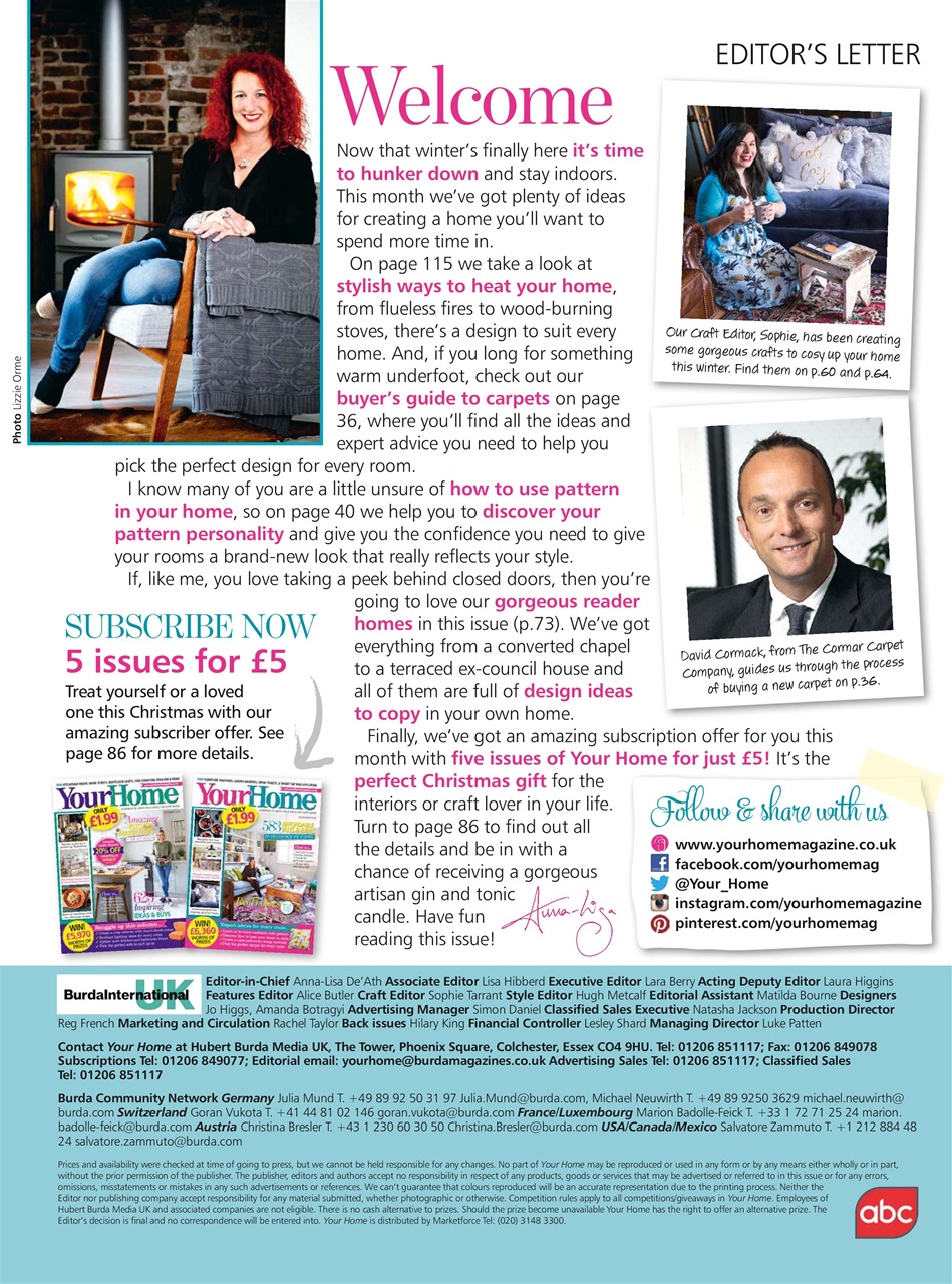 Your Home Magazine Preview Pages