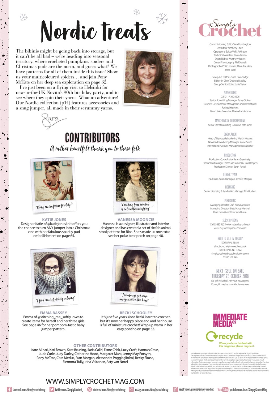 Simply Crochet Preview Pages