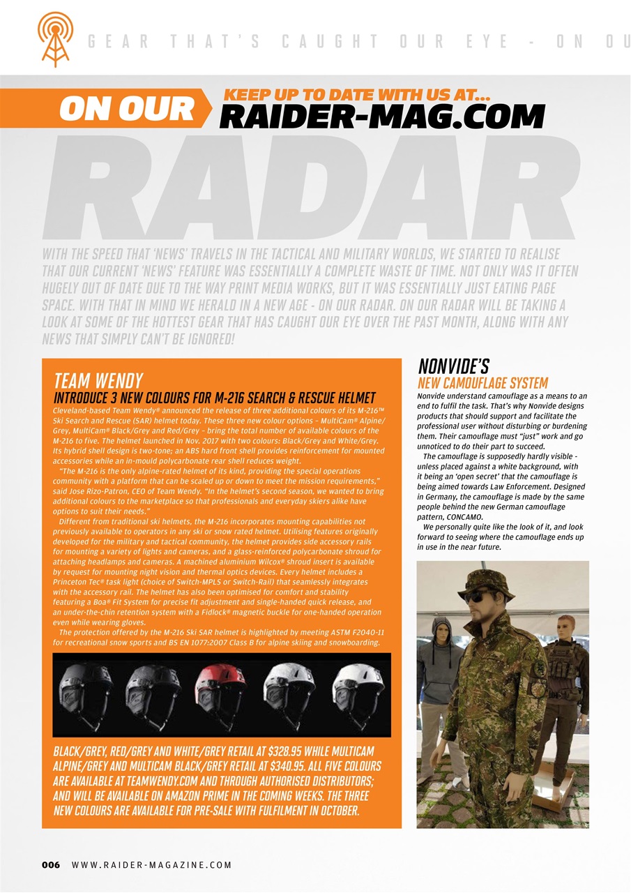 Raider Preview Pages
