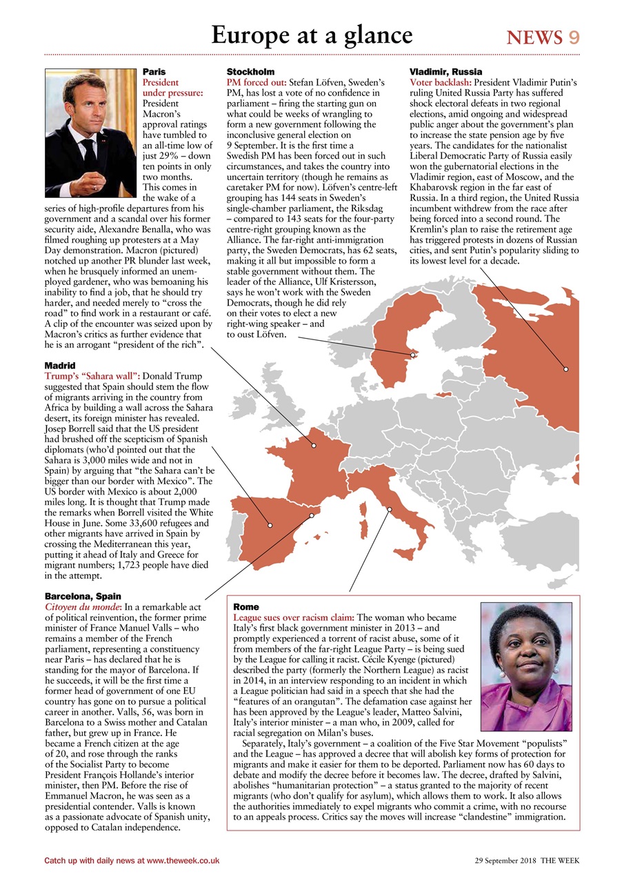 The Week Preview Pages