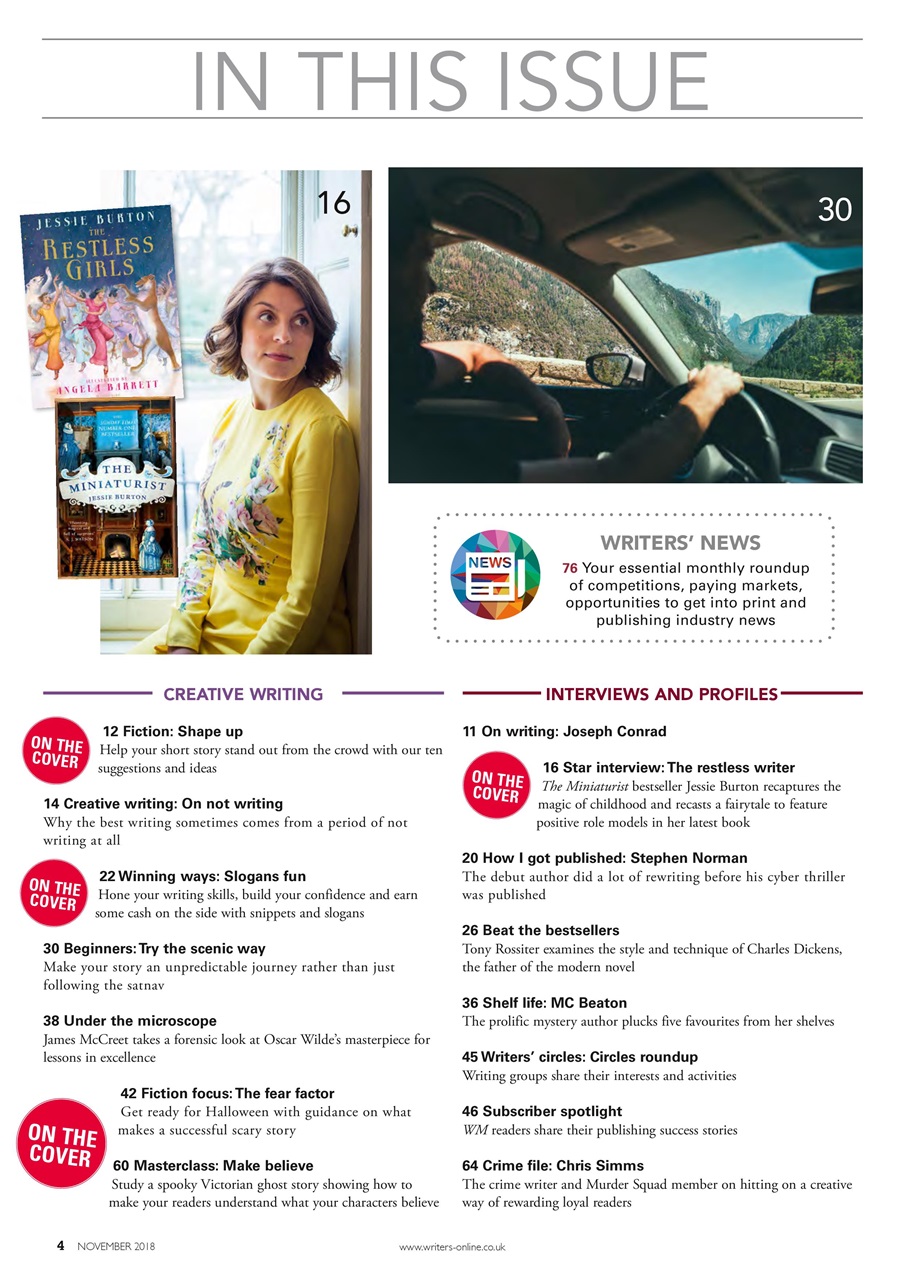 Writing Magazine Preview Pages