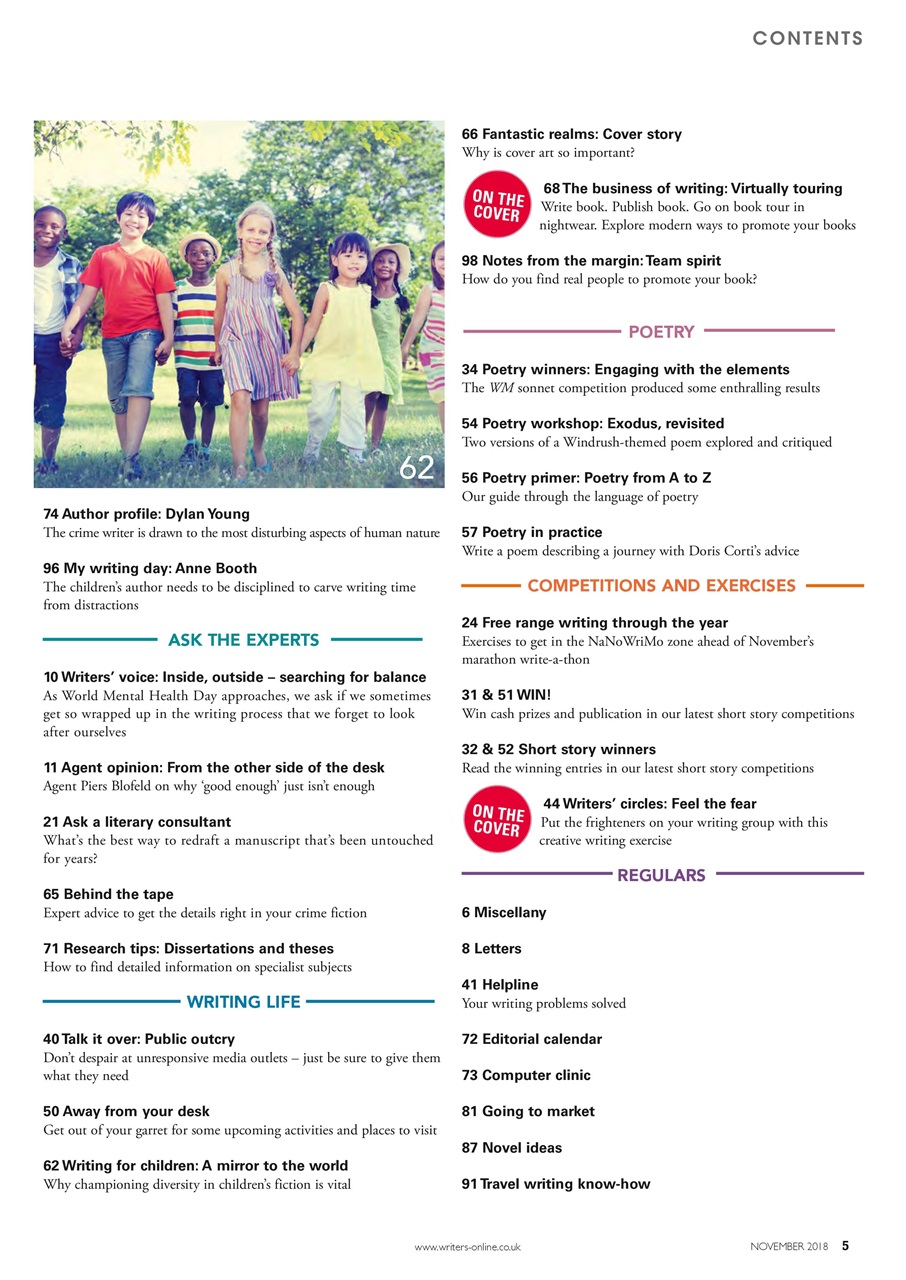 Writing Magazine Preview Pages