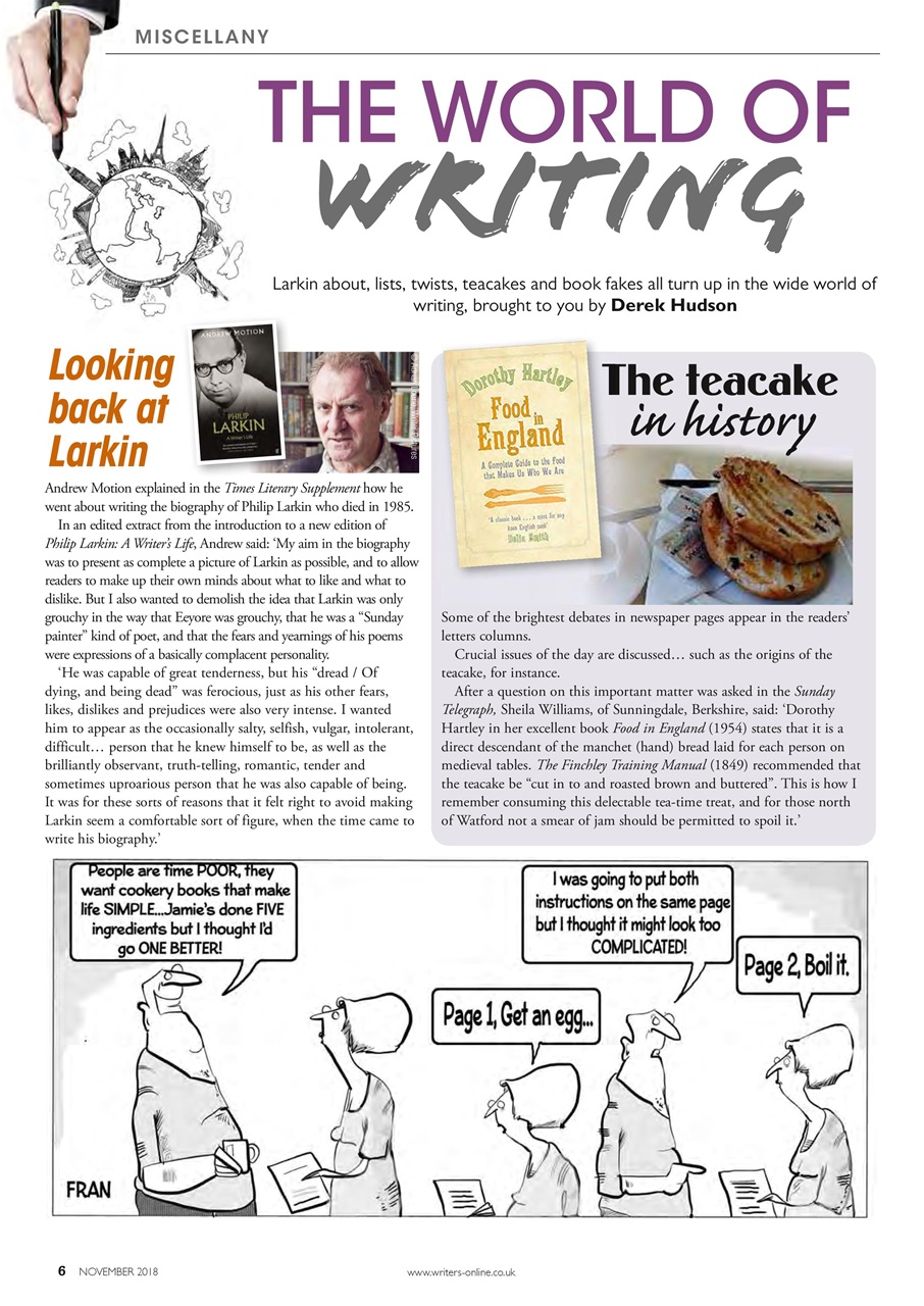 Writing Magazine Preview Pages