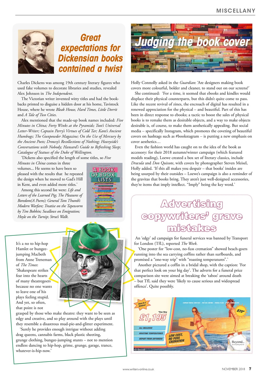 Writing Magazine Preview Pages