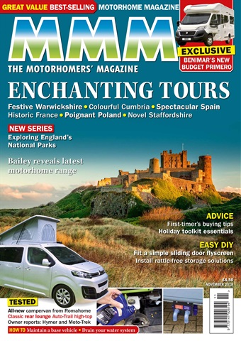 MMM magazine issue Enchanting Tours issue - November 2018