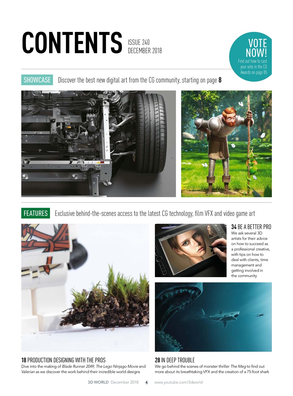 3D World Preview Pages